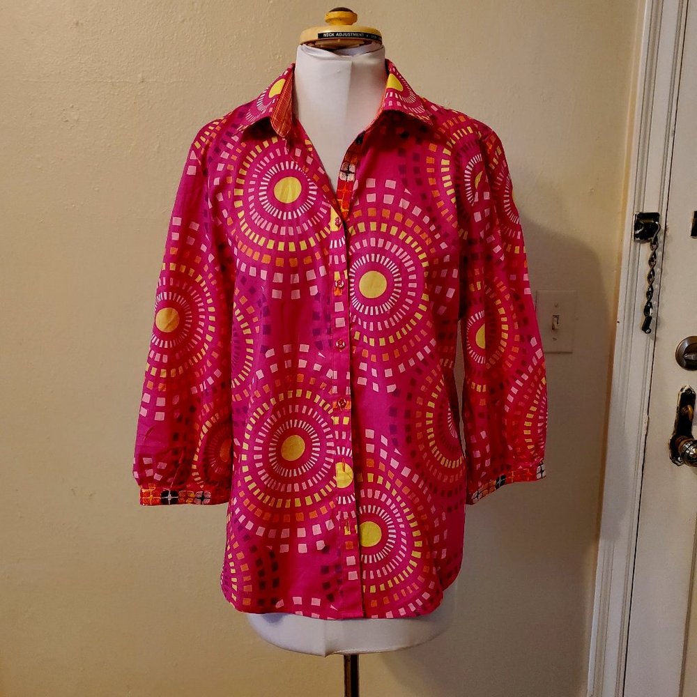 Robert Graham Women's Shirt Size XL